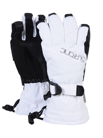 Surfanic Cushy Ski Gloves - White